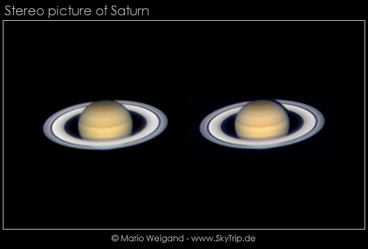 Saturn in 3-D